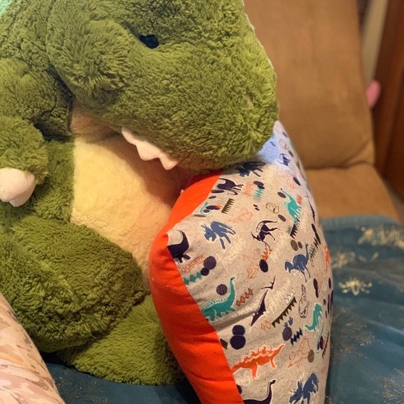 Handmade! Dinosaur pillow! - Picture 2 of 4